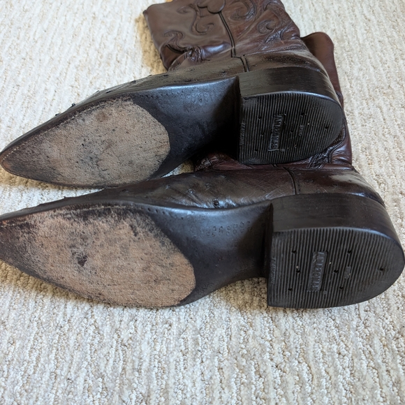 Rios of Mercedes Dark Brown Cowboy Boots - Picture 7 of 11